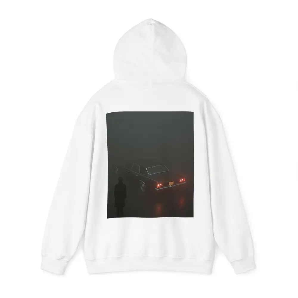 Dark Chevrolet Impala Figure Foggy Night – Hoodies