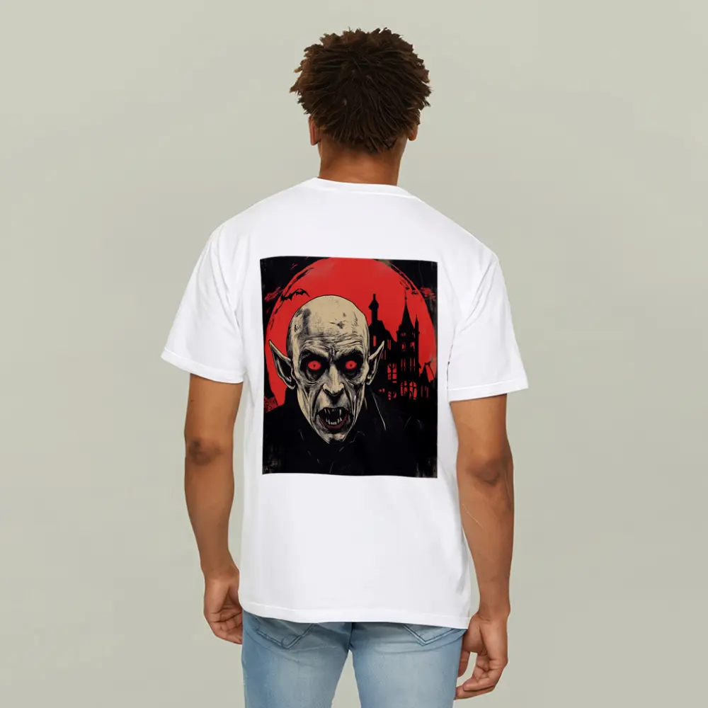 Nosferatu Vampire Red Moon Gothic Horror – T-Shirts