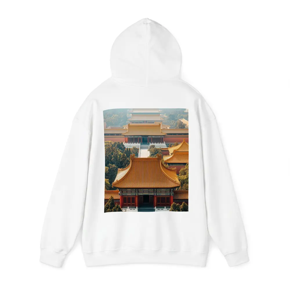 Forbidden City Imperial Palace Beijing Aerial View – Hoodies