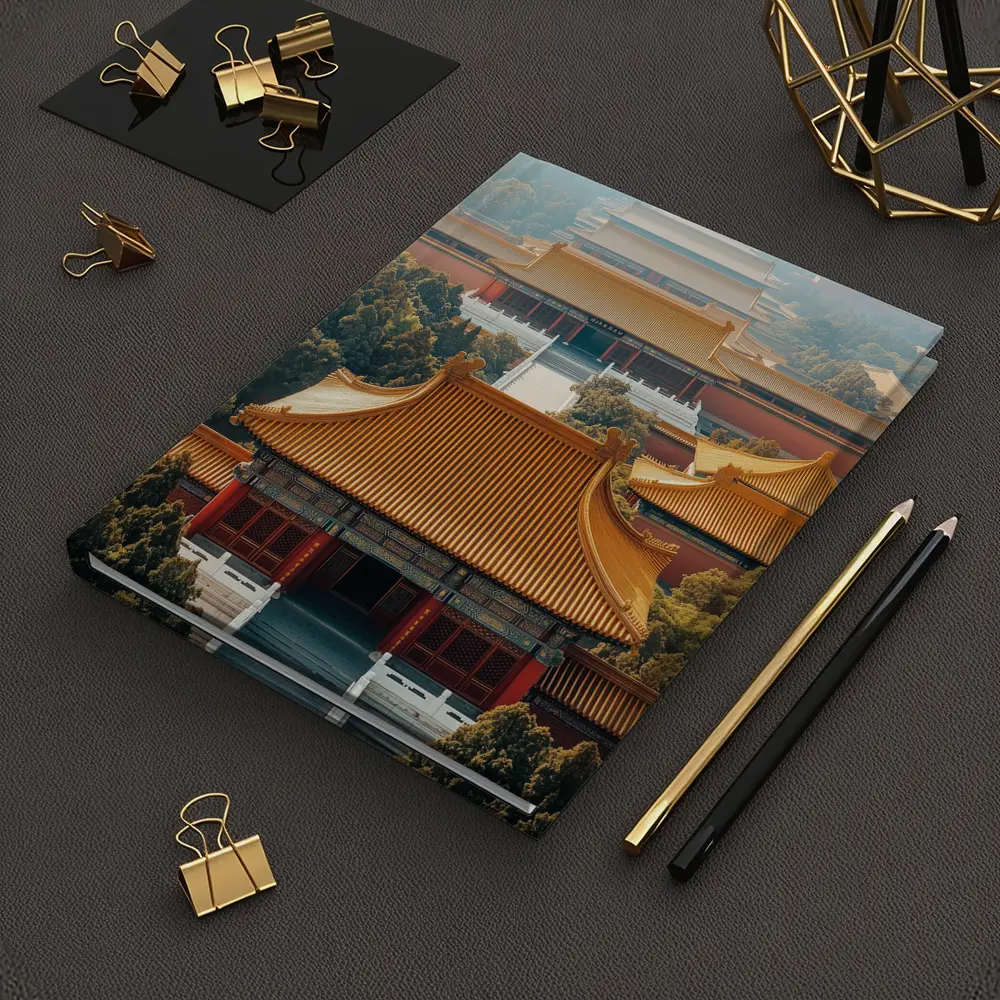 Forbidden City Imperial Palace Beijing Aerial View – Notebooks
