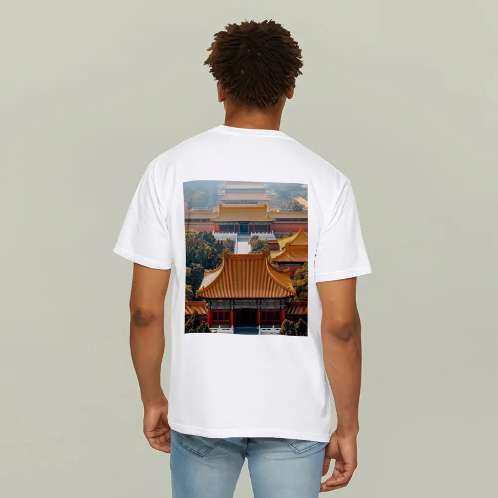 Forbidden City Imperial Palace Beijing Aerial View – T-Shirts