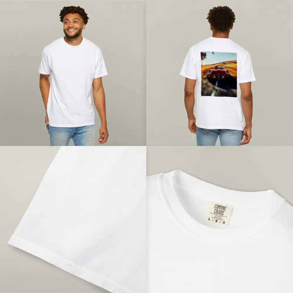 Classic Ferrari Speedster Red Country Road – T-Shirts