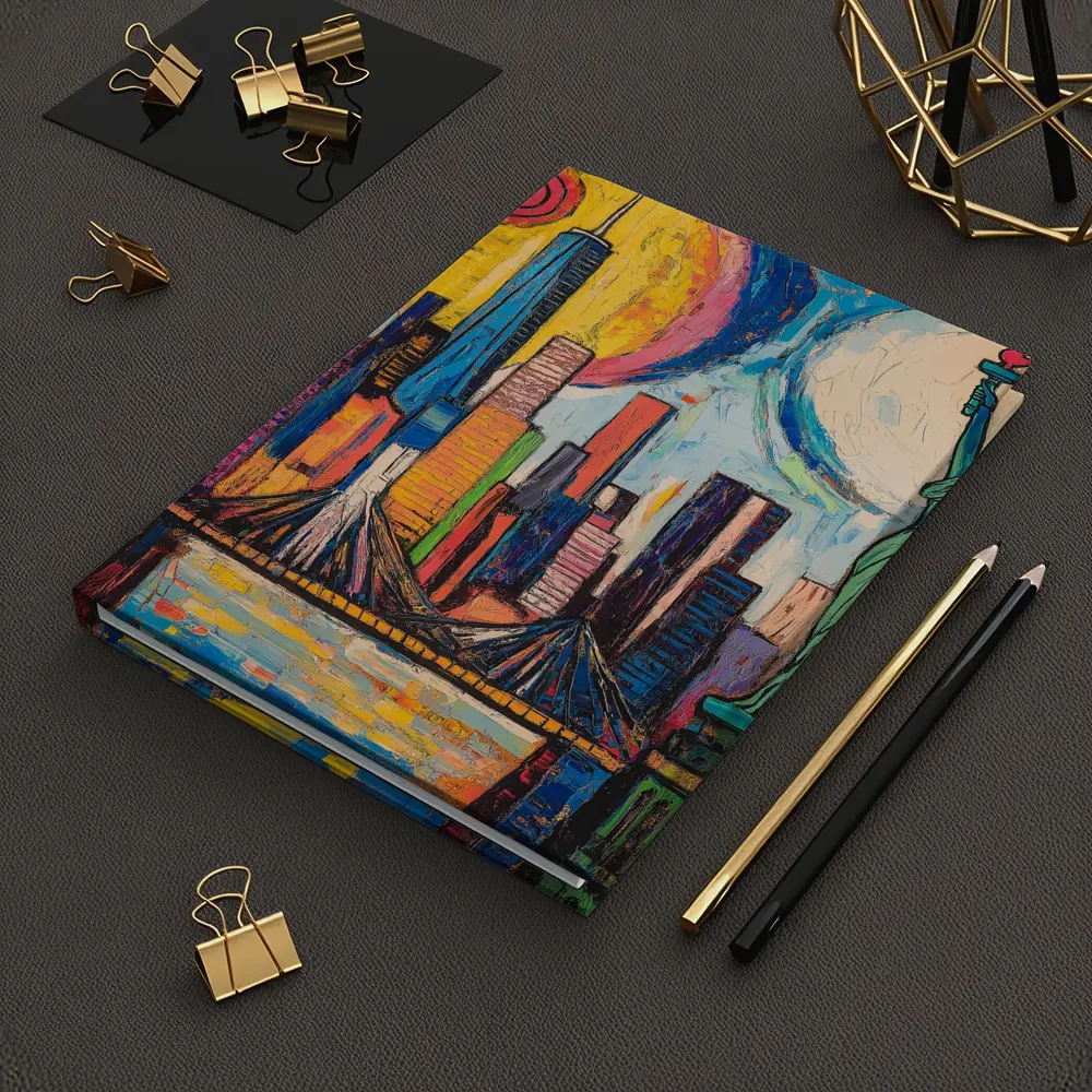 New York City Skyline Bold Pop Art – Notebooks