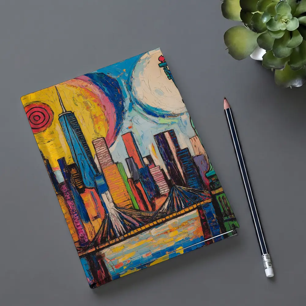 New York City Skyline Bold Pop Art – Notebooks