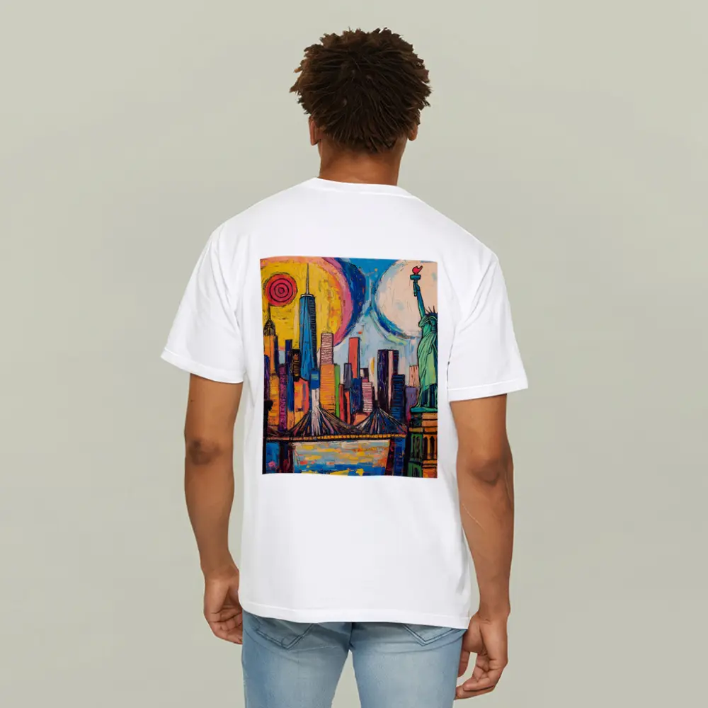 New York City Skyline Bold Pop Art – T-Shirts