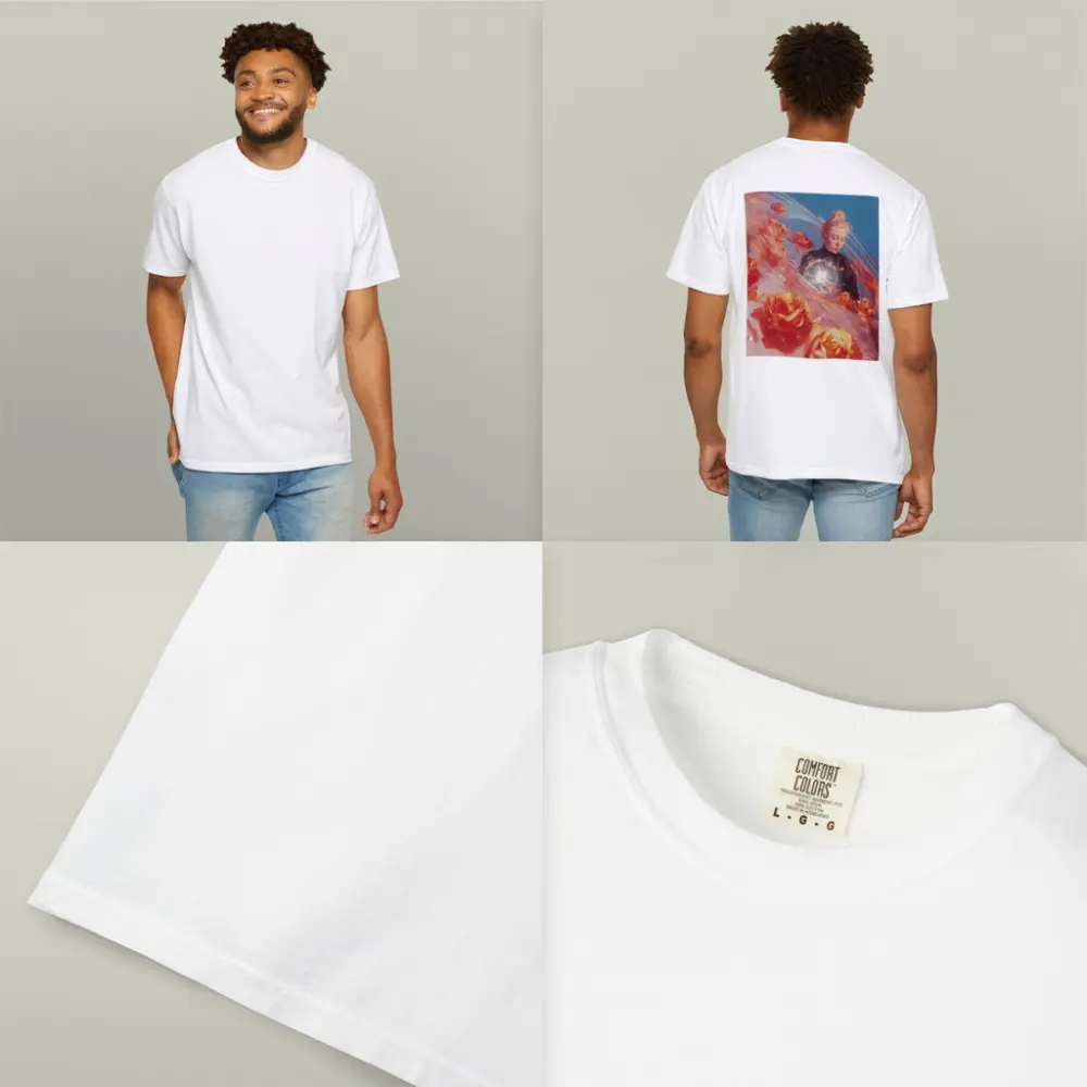 Woman With Roses Surreal Fantasy Art – T-Shirts