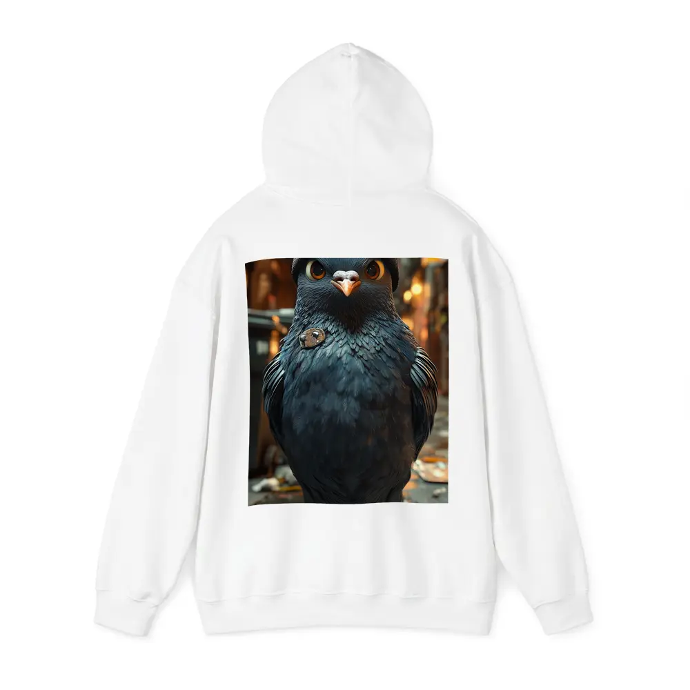 Street Pigeon Wearing Beanie Urban Alley – Hoodies