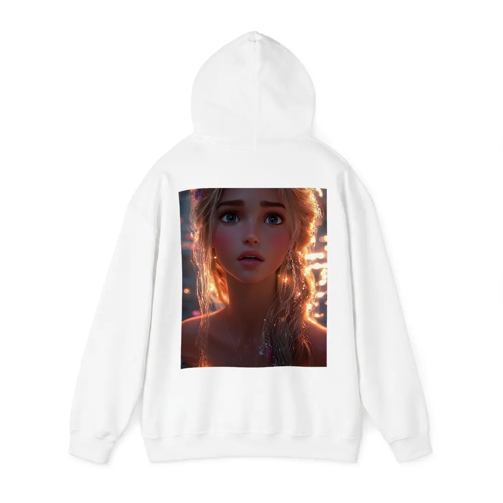 Fantasy Girl Glowing Water Magical Night – Hoodies