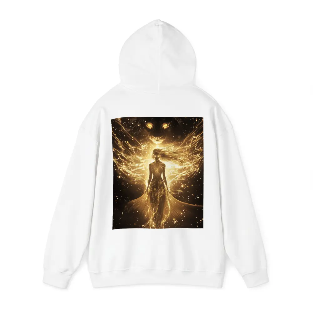 Golden Woman Lion Spirit Dark Fantasy Art – Hoodies