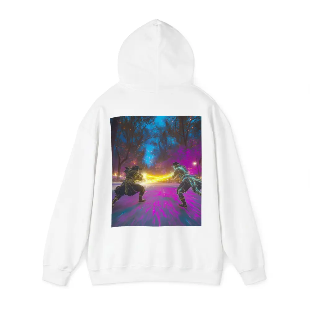 Anime Duel Neon Fight Night Park – Hoodies