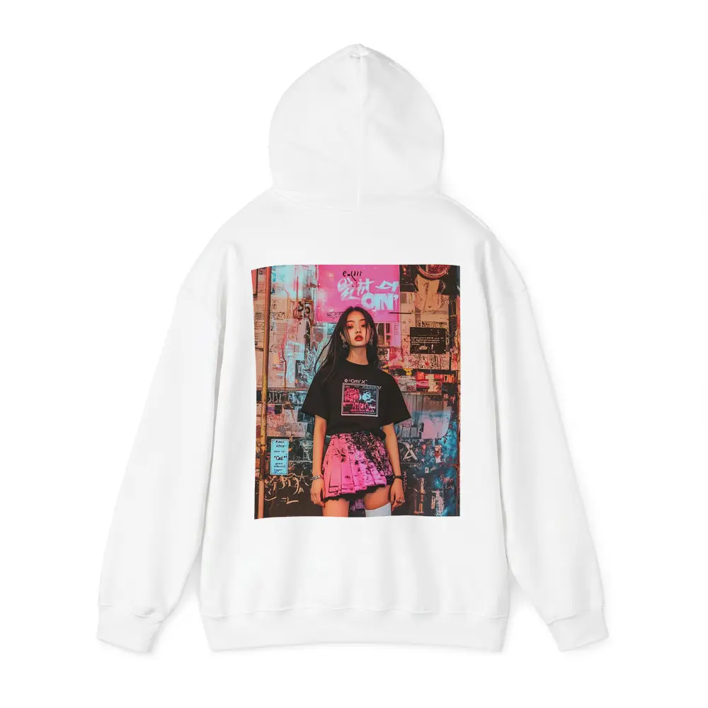 K-Pop Girl Neon Urban Street Style – Hoodies