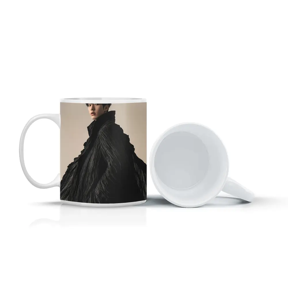 Young Asian Man Dramatic Black Cloak Portrait – Mugs