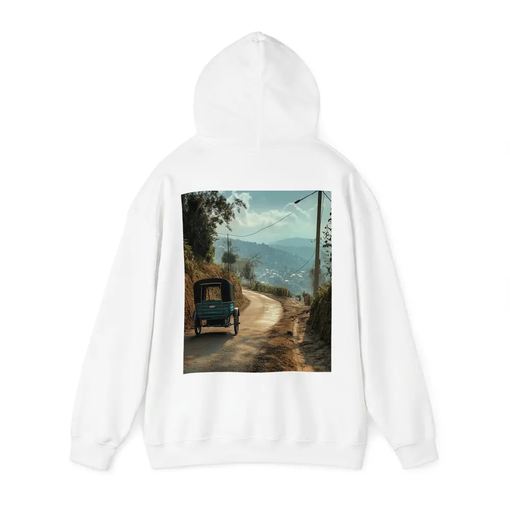 Tuk Tuk On Winding Mountain Road – Hoodies
