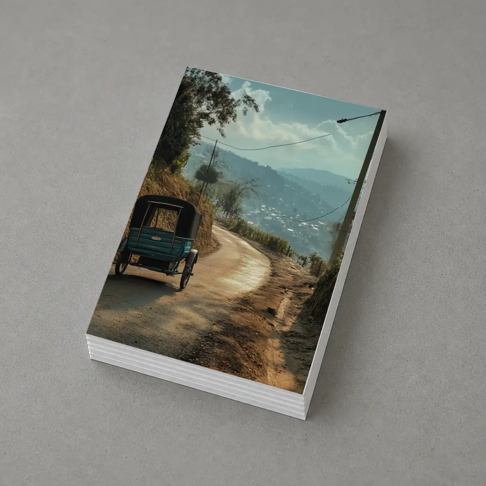 Tuk Tuk On Winding Mountain Road – Postcards