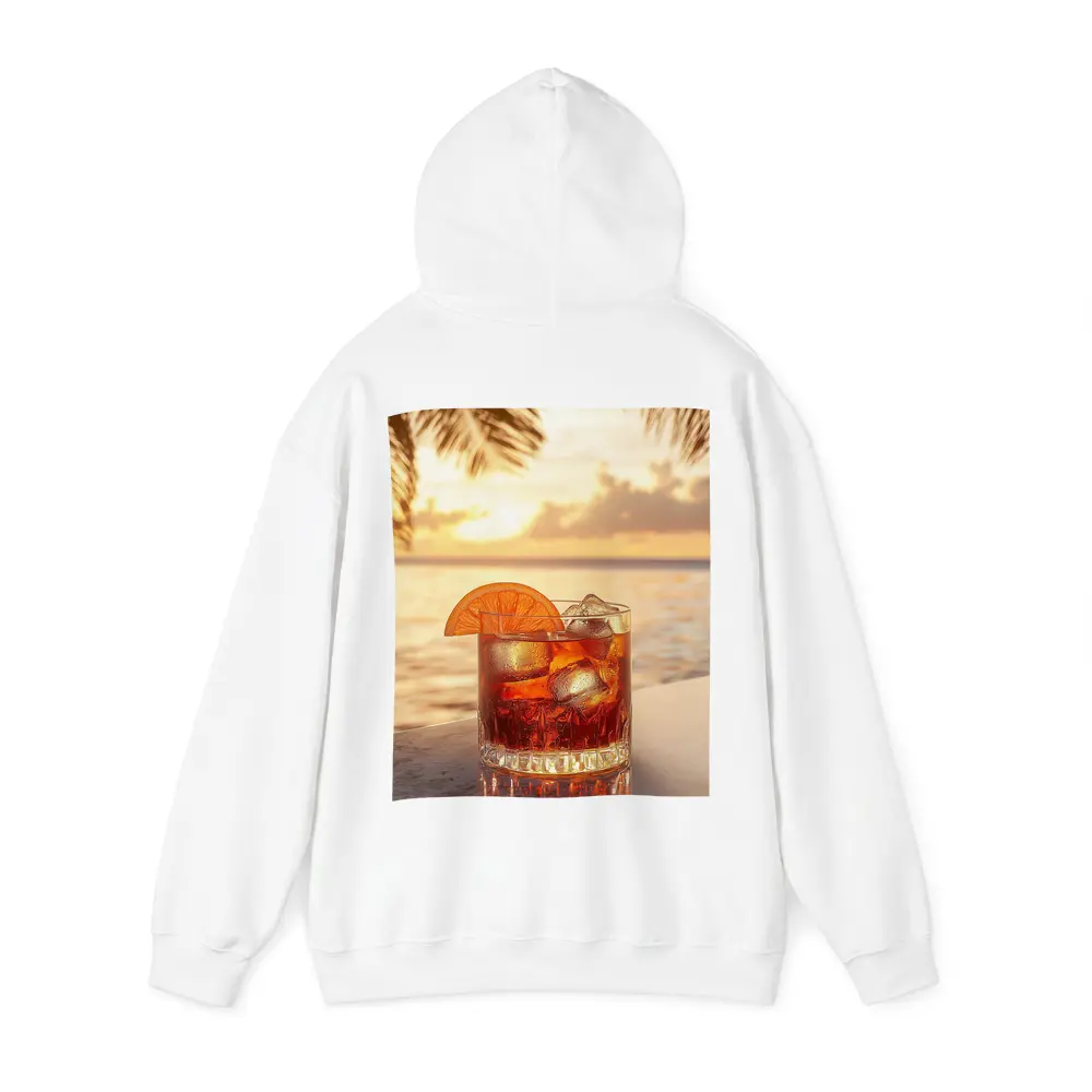 Negroni Cocktail Tropical Beach Sunset Bar – Hoodies