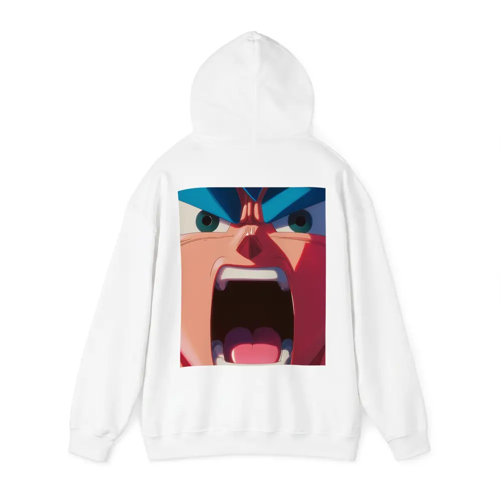 Anime Manga Character Screaming Close Up – Hoodies