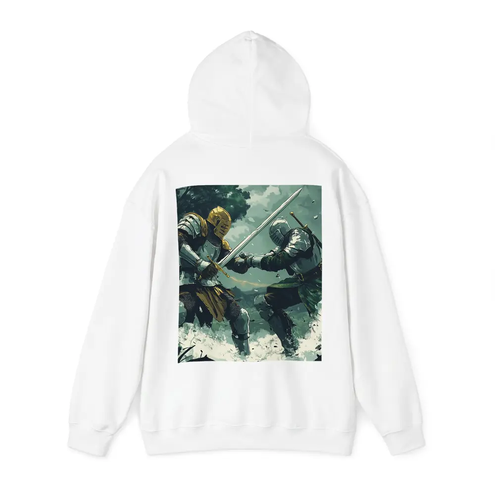 Medieval Knights Sword Fight Forest Battle – Hoodies