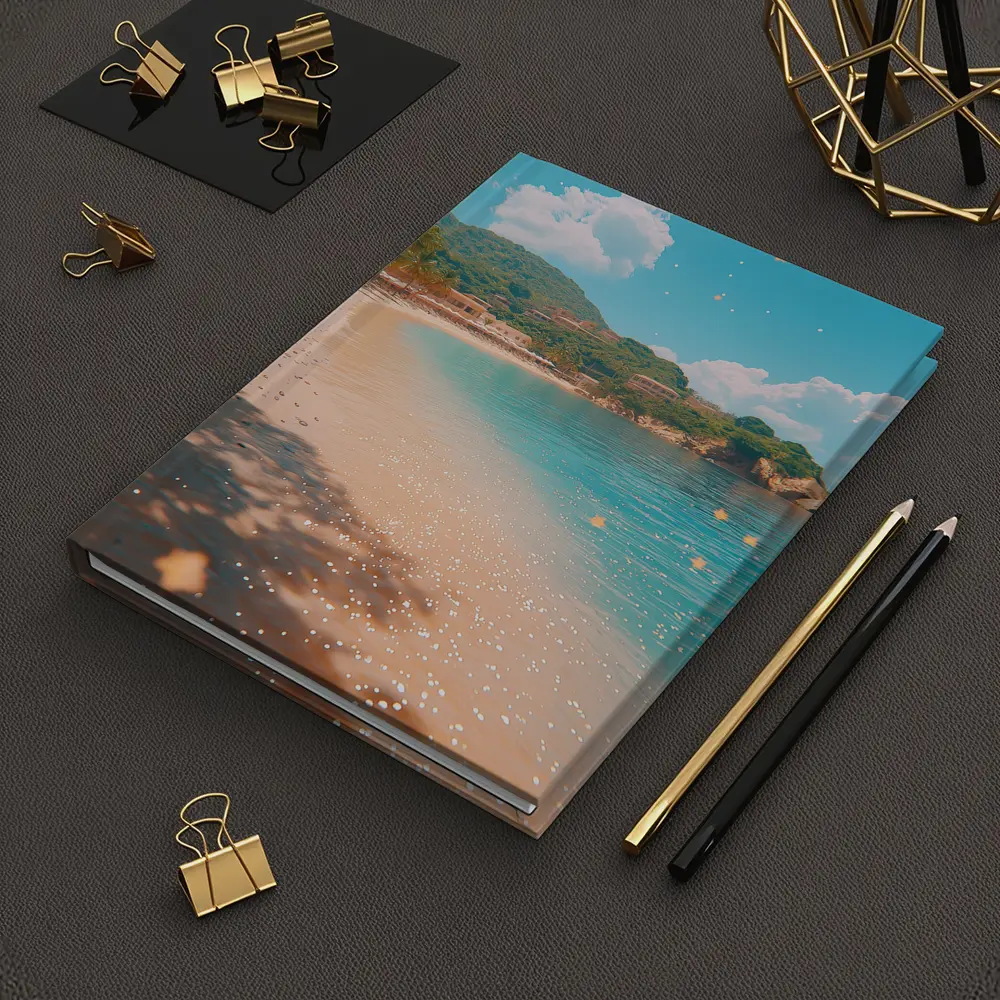 Tropical Beach Cove Clear Blue Water – Notebooks