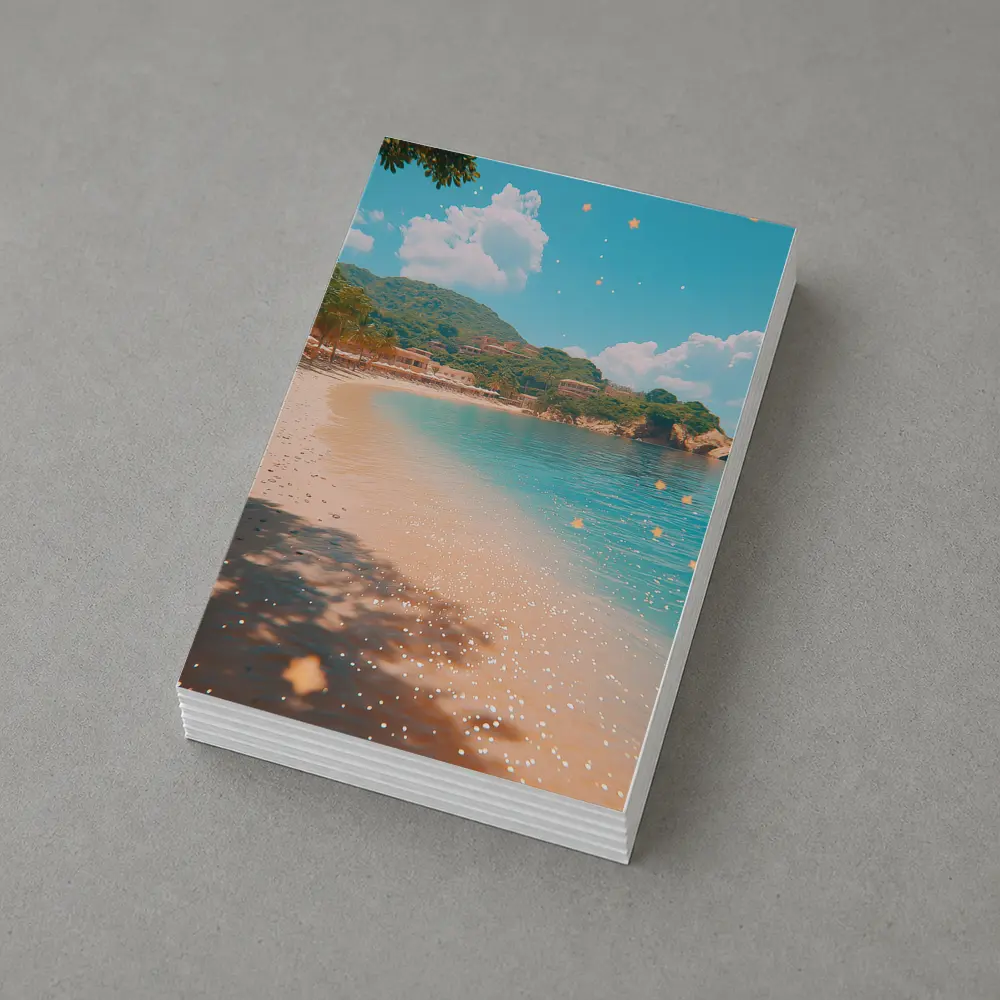 Tropical Beach Cove Clear Blue Water – Postcards