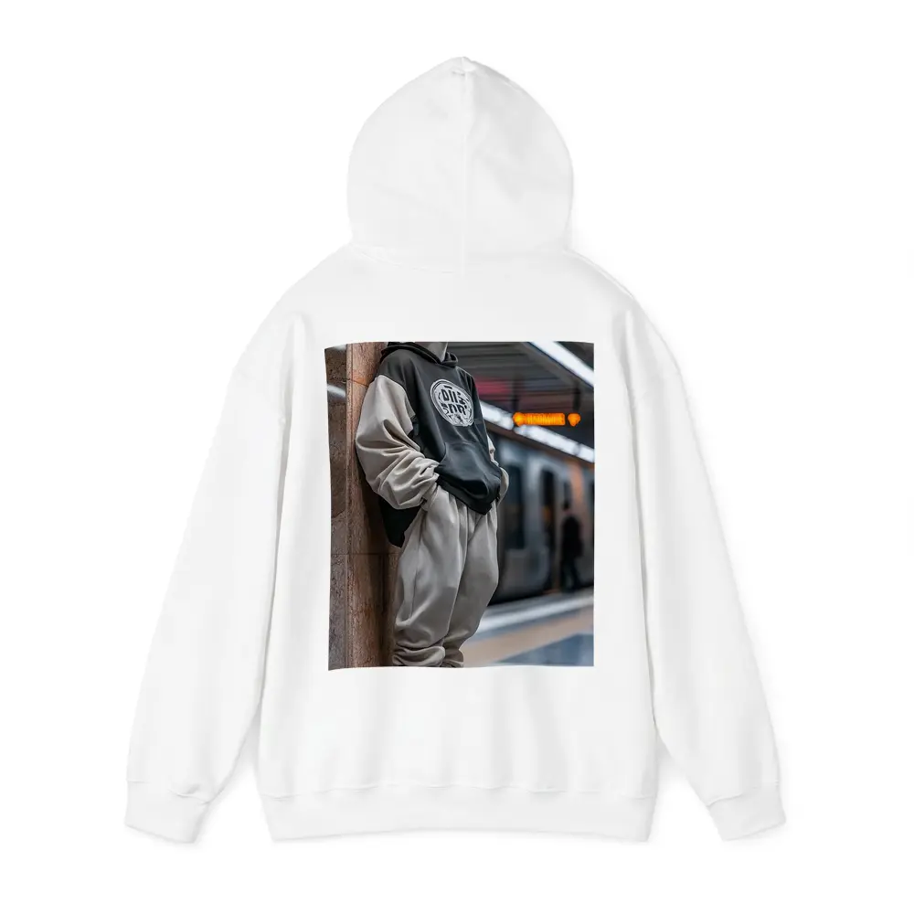 Greek Statue Hoodie Subway Station Urban – Hoodies