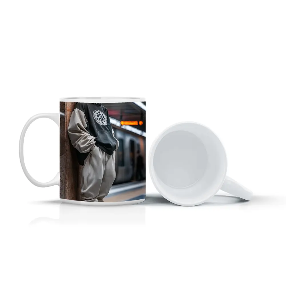Greek Statue Hoodie Subway Station Urban – Mugs
