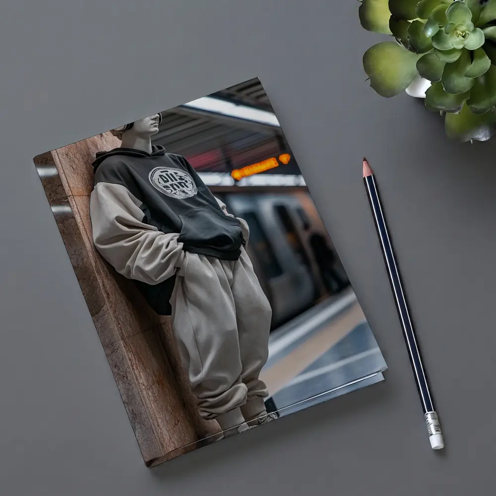 Greek Statue Hoodie Subway Station Urban – Notebooks