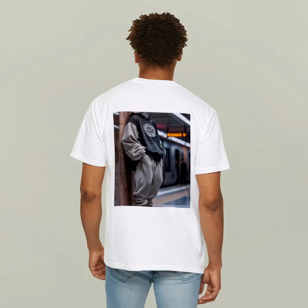 Greek Statue Hoodie Subway Station Urban – T-Shirts