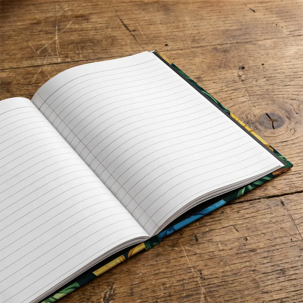 Scarlet Macaw Blue Parrot Tropical Jungle – Notebooks