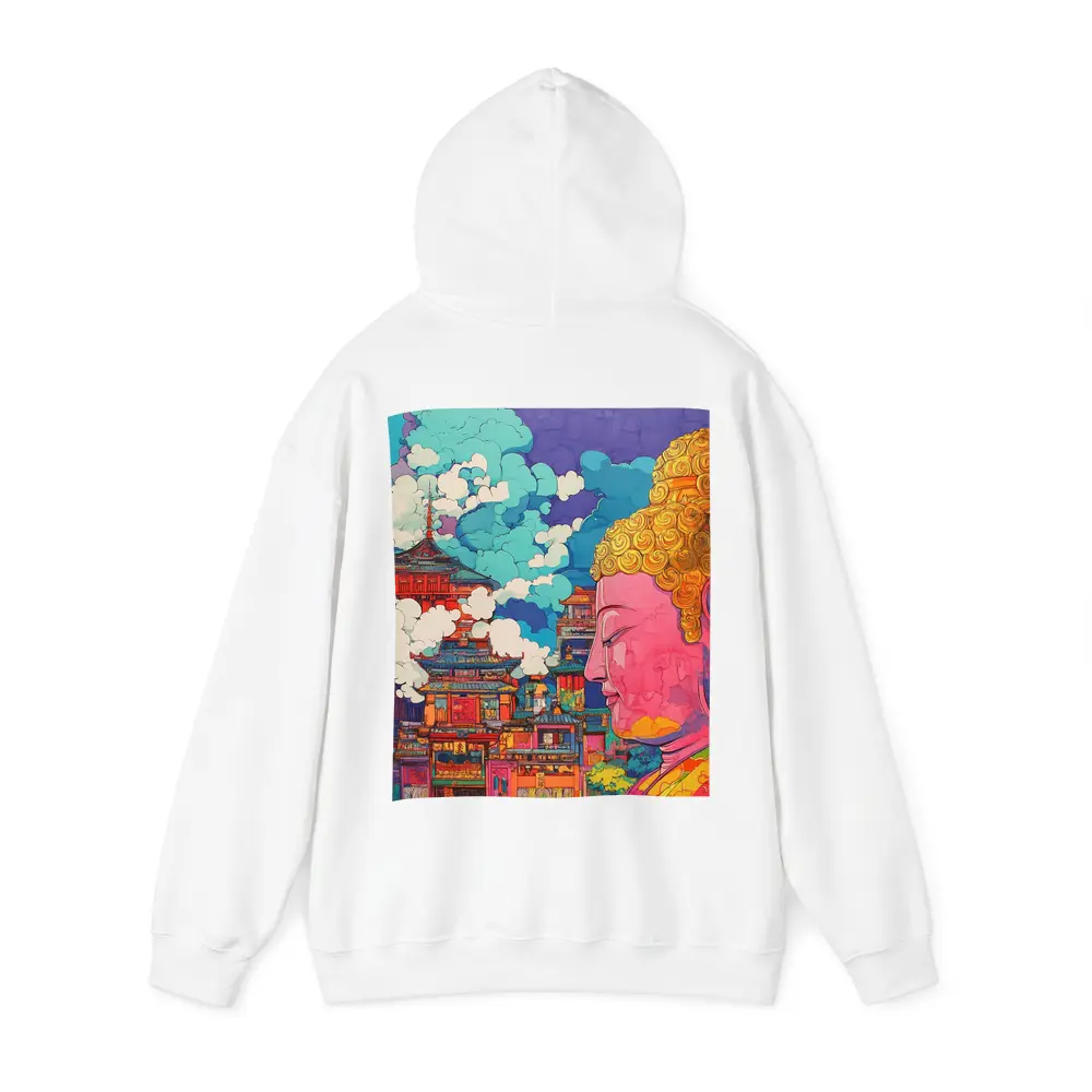 Buddha Head Asian Temple Pop Art – Hoodies
