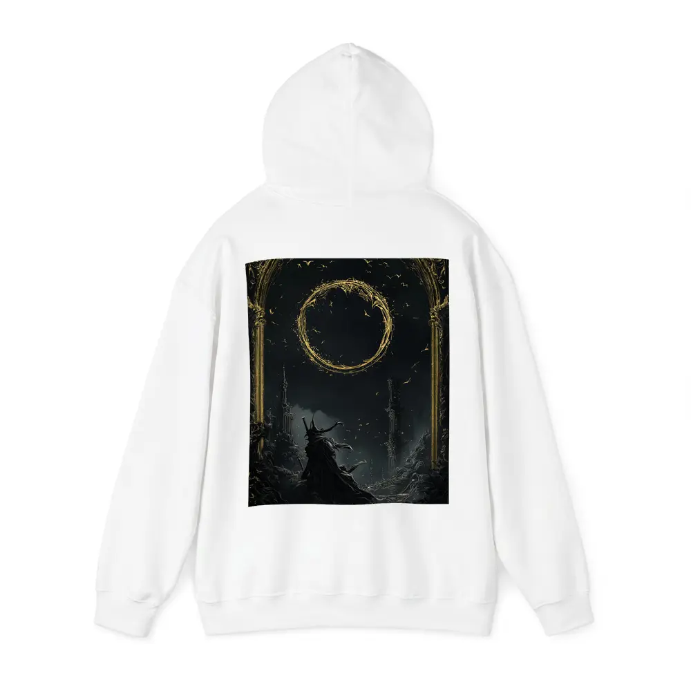 Dark Wizard Golden Circle Fantasy Art – Hoodies