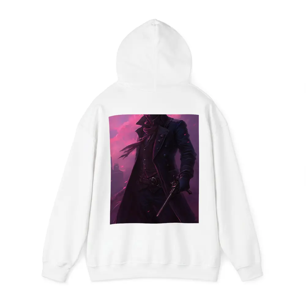 Anime Swordsman Dark Purple Cloudy Sky – Hoodies