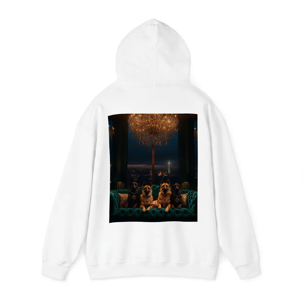 German Shepherds Luxury Penthouse City Night – Hoodies