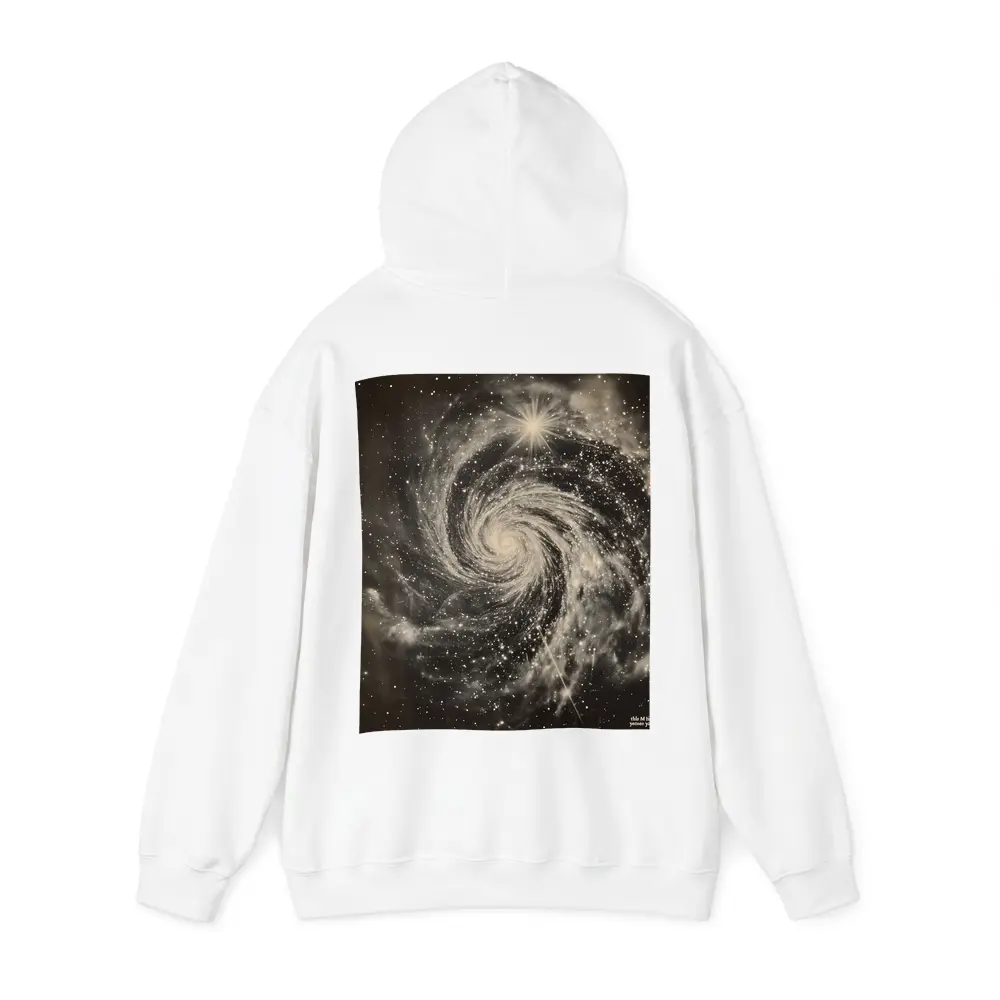 Spiral Galaxy Vintage Sepia Space Art – Hoodies
