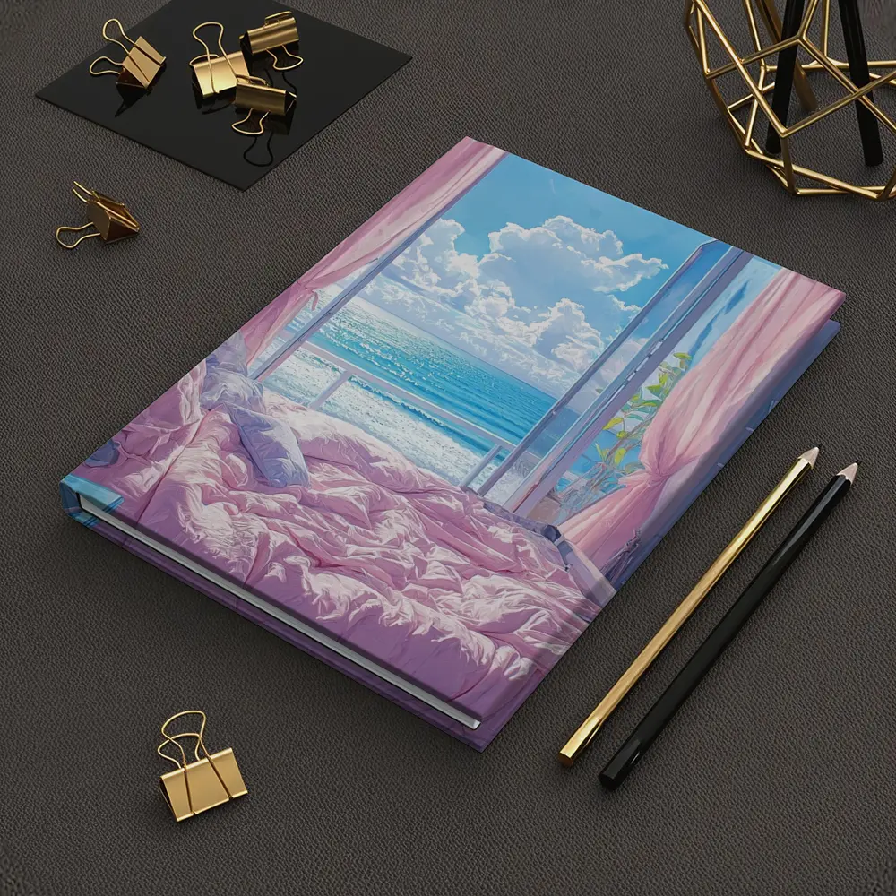 Anime Bedroom Ocean View Pink Aesthetic – Notebooks