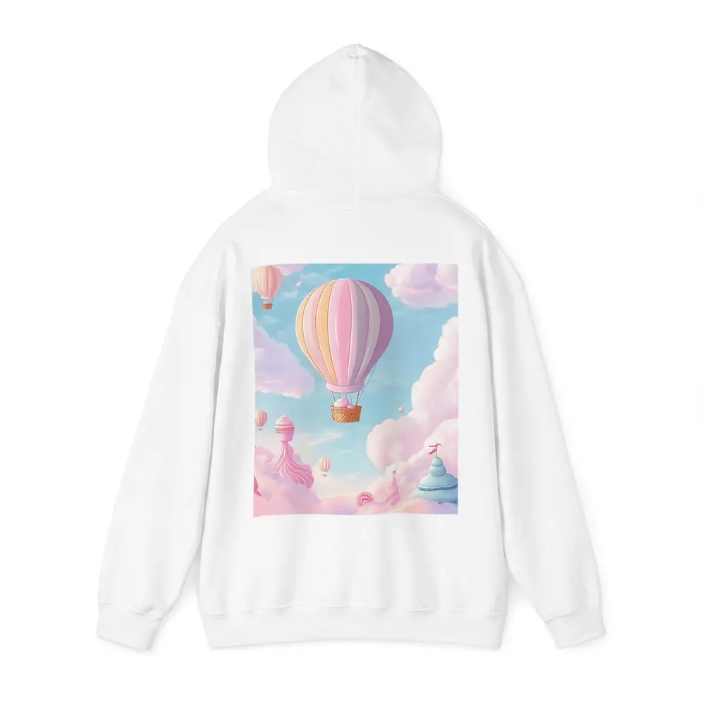 Pastel Hot Air Balloons Fantasy Sweet Sky – Hoodies