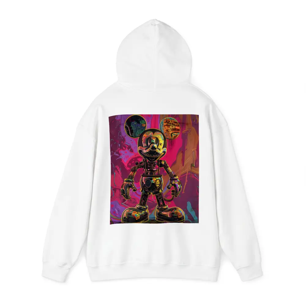Robot Mickey Mouse Psychedelic Pop Art – Hoodies