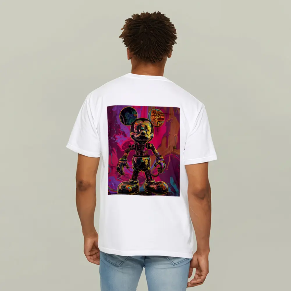 Robot Mickey Mouse Psychedelic Pop Art – T-Shirts