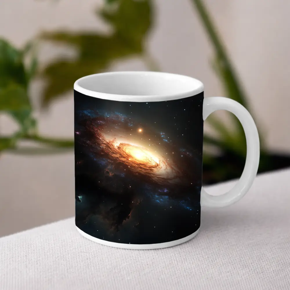 Spiral Galaxy Deep Space Dark Universe – Mugs
