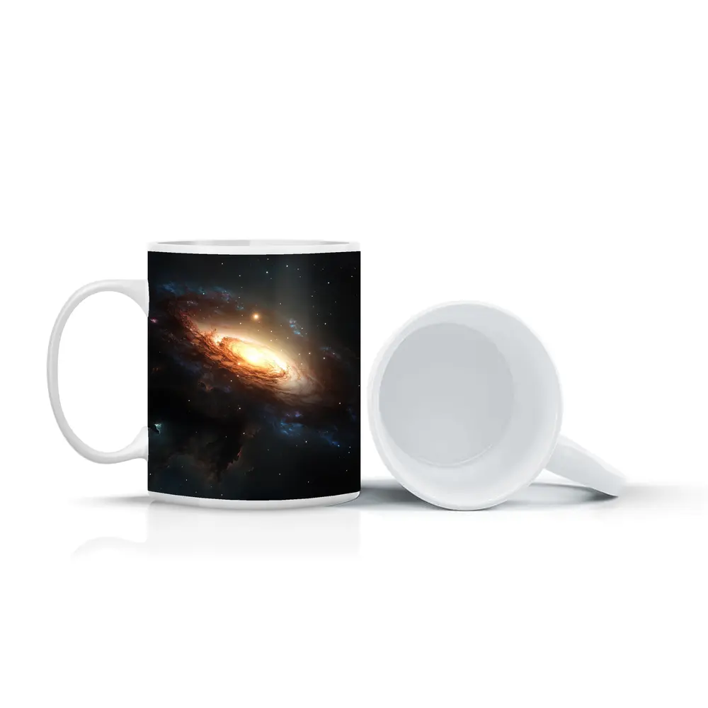 Spiral Galaxy Deep Space Dark Universe – Mugs
