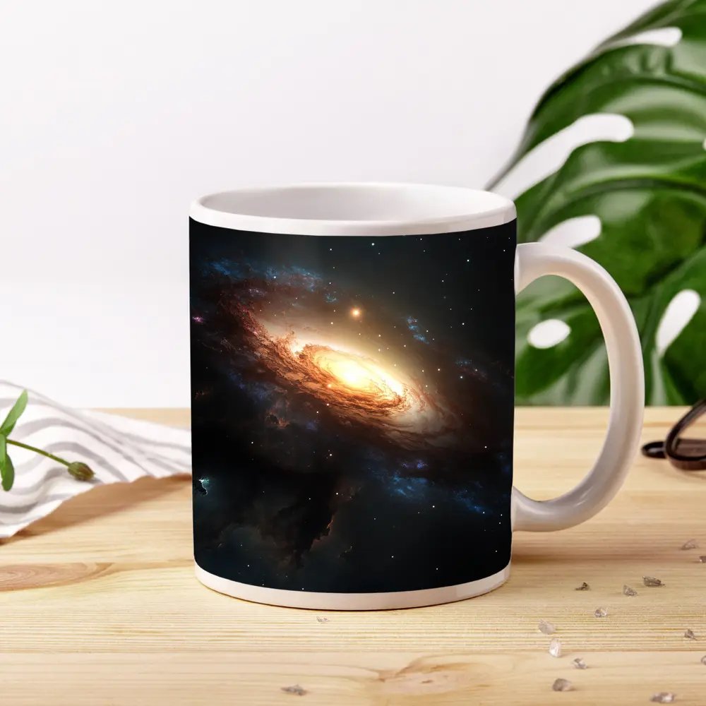 Spiral Galaxy Deep Space Dark Universe – Mugs