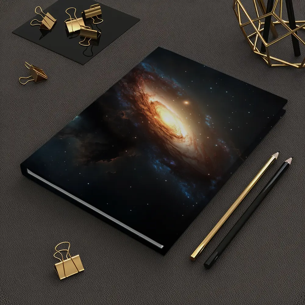Spiral Galaxy Deep Space Dark Universe – Notebooks