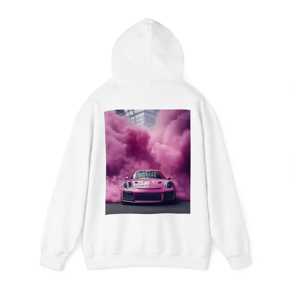 Pink Porsche 911 GT2 RS Smoke Cloud – Hoodies