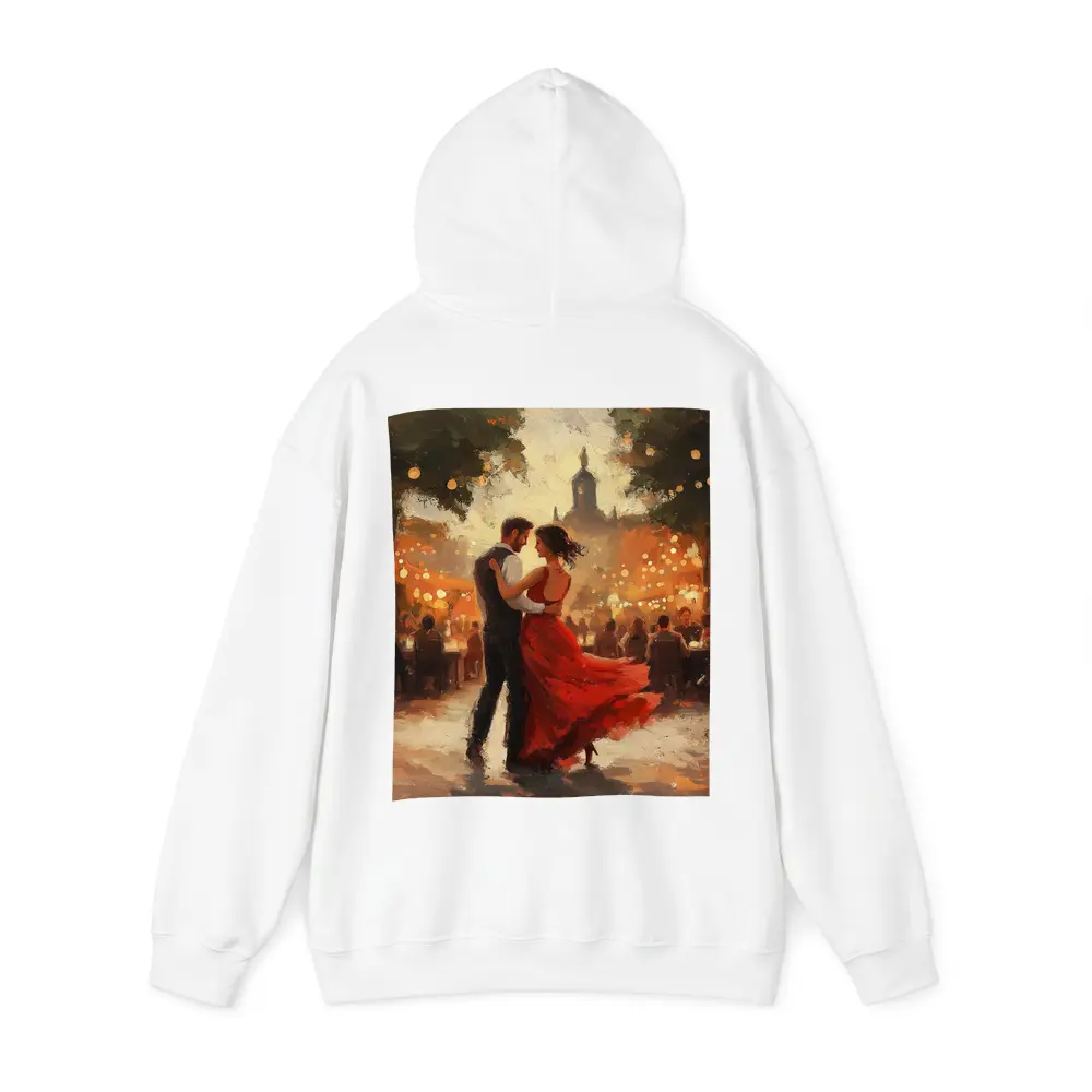 Couple Dancing Tango Oil Painting Outdoor – Hoodies