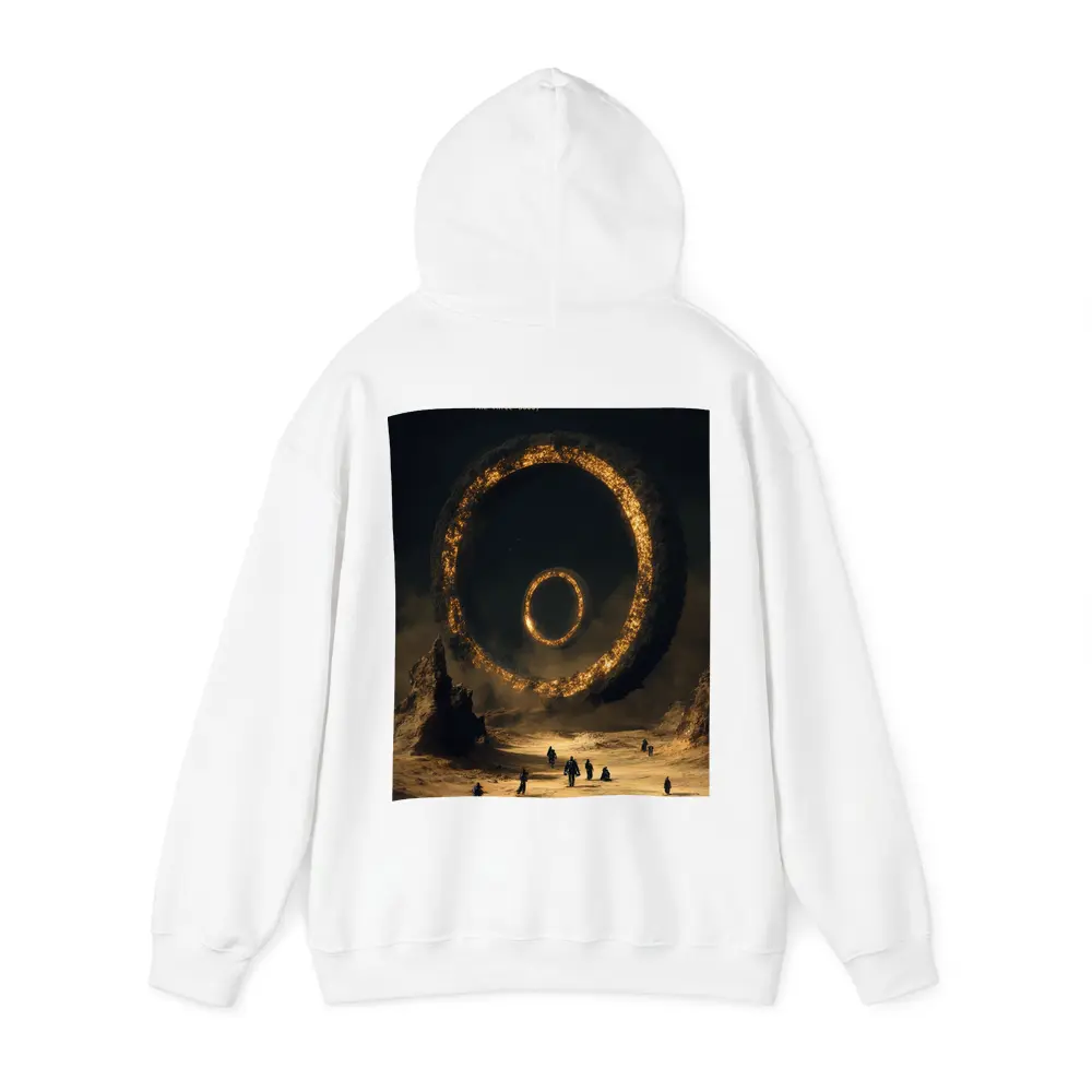 Ancient Stone Ring Desert Sci Fi Art – Hoodies