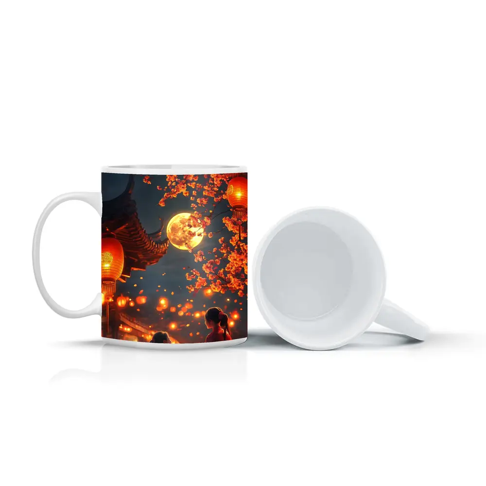 Chinese Lantern Festival Full Moon Night – Mugs