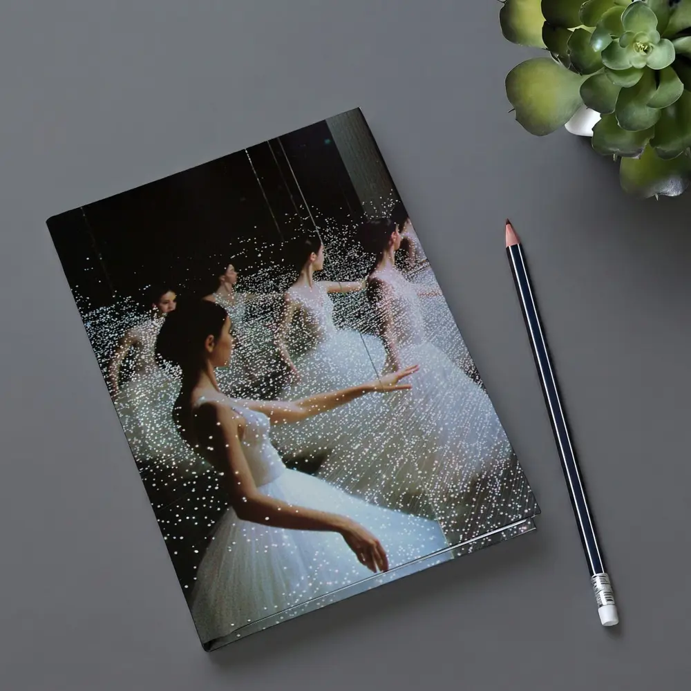 Ballet Dancer Infinite Mirror Light Installation – Notebooks