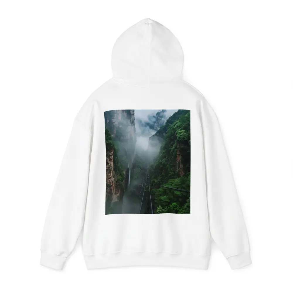 Misty Canyon Bridge Green Mountain Gorge – Hoodies