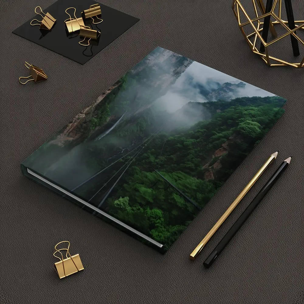 Misty Canyon Bridge Green Mountain Gorge – Notebooks