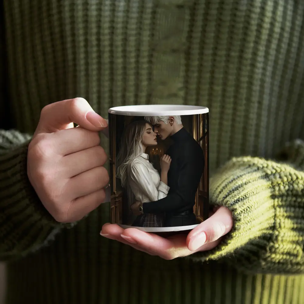 Dark Academia Romance Couple Gothic Hall – Mugs