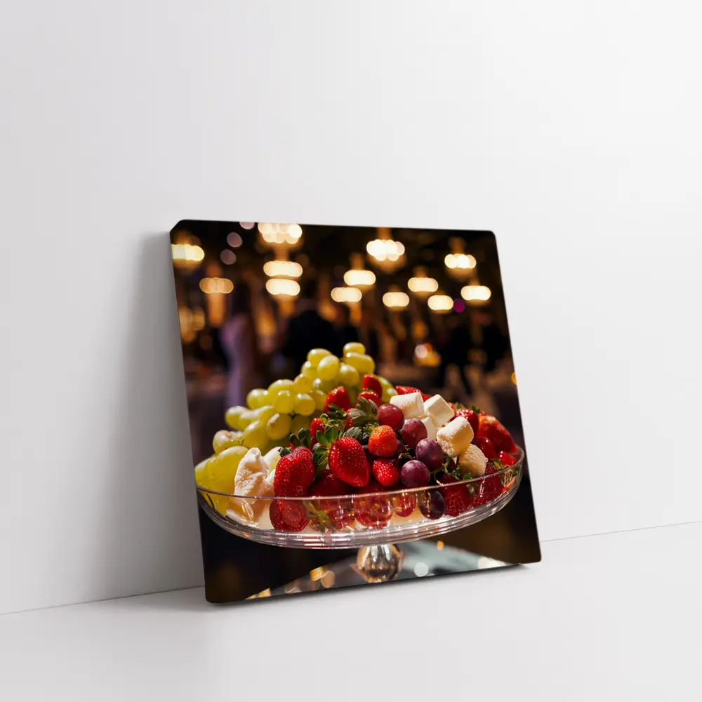 Fresh Fruit Bowl Elegant Evening Party – Wall Art